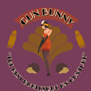 Gunbunny Flapper Stickers