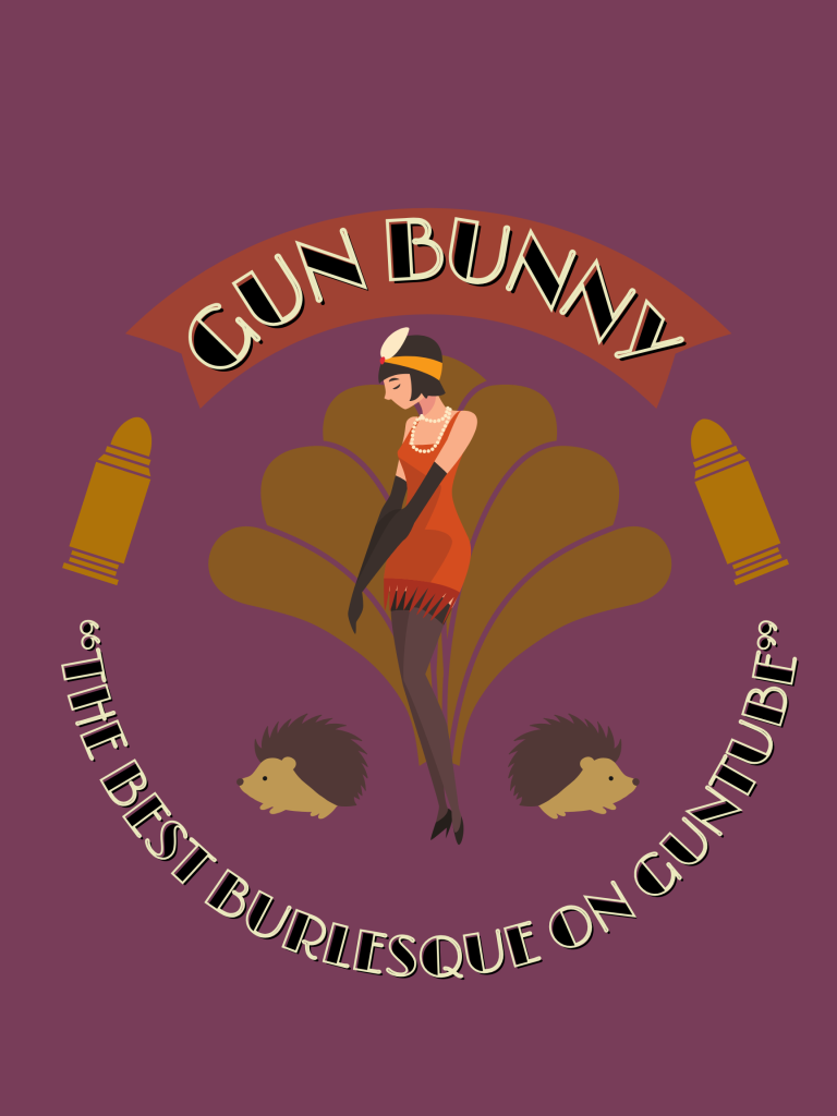Gunbunny Flapper Stickers